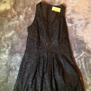 Black laced dress